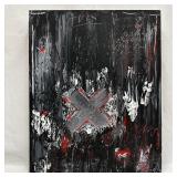 Gilles Rieu Mixed Media Abstract St Valentin in St