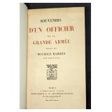 1923 Souvenirs D'un Officier De La Grande Armee HC