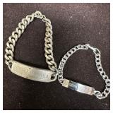 Personalized Joseph Joe C. Pullara Sterling Silver