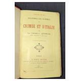 1890 Souvenirs des Guerres de Crimï¿½e et d'Italie