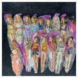 Hasbro and Mattel Barbie Dolls 80's Vintage Doll C