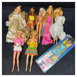 Vintage and Modern Mattel Barbie Doll Lot 70s 80s