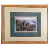 Framed 'En Vendanges' (In Grape Harvest) Print