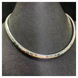 17' Sterling Silver Smooth Link Necklace