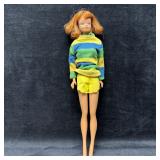 Vintage Mattel Midge Barbie Doll Freckles Red Hair