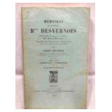 Paperback Of Mémories Du Général Bon Desvernois By
