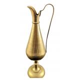 Vintage Brass 14 1/2' Indian Pitcher