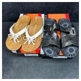 Vionic Women's Sandals Lot 2 Pairs Rest Cassie Whi