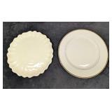 2 Pottery And China 12' Serving Trays