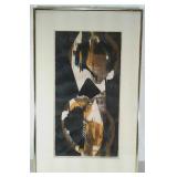 Framed Painting, Signed Susan Biglin 1962
