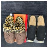 Women's Vionic Slip-On Shoes Two Pairs Leopard Pri