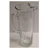 Vintage Clear 12' Glass Pitcher