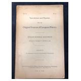 1903 'English Manorial Documents' Edited by Edward