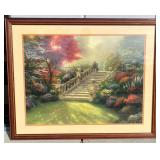 Kinkade 'Stairway To Paradise' Signed Lithograph