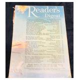 Vintage Copy Of Reader's Digest October 1954 Vo.65