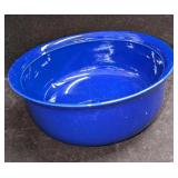 Block Basics 11' Ceramic Cobalt Blue Serving Bowl