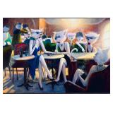 S&N Ivan Clarke 'The Salon' Medium Giclï¿½e