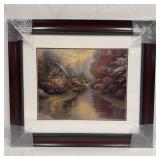 Thomas Kinkade A Quiet Evening 1998 Offset Lithogr