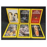 6 National Geographic Magazines 5 From the 90's &