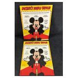 2 Mickey's Menu Revue Menu Disney Wrist Puppet