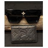 Louis Vuitton Black Leather Pocket Organizer with