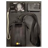 Sony Cyber Shot DSC W290 Compact Digital Camera wi