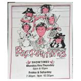 Vintage Mickey Finn's Peppermints Show Sign