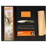 Marbles Knives Fixed Blade Mini Caper  Stag