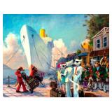 S&N Ivan Clarke "Mad Piper" Large Giclï¿½e