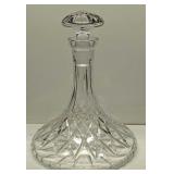 Vintage Crystal Decanter W Stopper