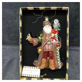 MacKenzie-Childs Bird Watching Santa Claus Christm