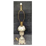 Vintage Carl Thieme Potschappel Dresden Table Lamp