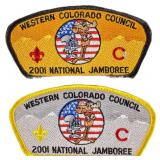 Two Western Colorado Council 2001 National Jambore