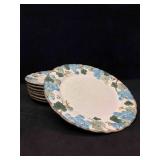 8pc Metlox Potteries Poppytrail Line Ceramic Sculp