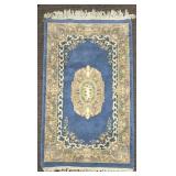 Vintage Hand Woven Wool Chindia Rug Wool Rug