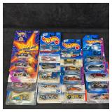 Twenty Hot Wheels Diecast Car Lot Including NASCAR