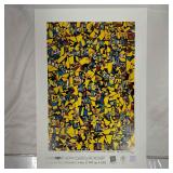 Cheerios On Black Collage Michael Albert Lithograp