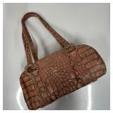 Donald J. Pliner Couture Faux Croc Embossed Leathe