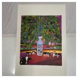 Signed and Numbered Absolut Statehood Vermont Wood