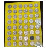 47 Vintage US American Nickels