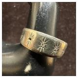 Moissanite Diamond Accent 14K White Gold Jewelry P