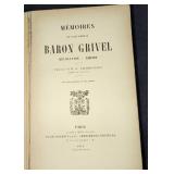 Mémoires Du Vice-amiral Baron Grivel Softcover