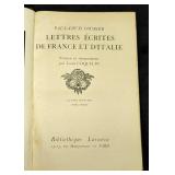 Lettres Ecrites De France Et D'Italie Hardcover