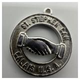 St. Stephen Can. Calais U.S.A. Sterling Charm Pend