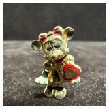 Walt Disney Productions Minnie Mouse 14K Blue Sapp