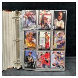 Ernie Irvan NASCAR Trading Card Collection Binder