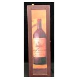 Wooden Wine Gift Box Hinged With Clasp