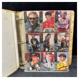 1990s Upper Deck NASCAR Trading Card Binder Lot wi