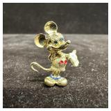 Walt Disney Productions Mickey Mouse 14K Blue Sapp