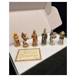 90s Nigri Tartars vs Russians Chessmen Set